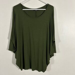 Women's Olive Green Short Sleeve Tee